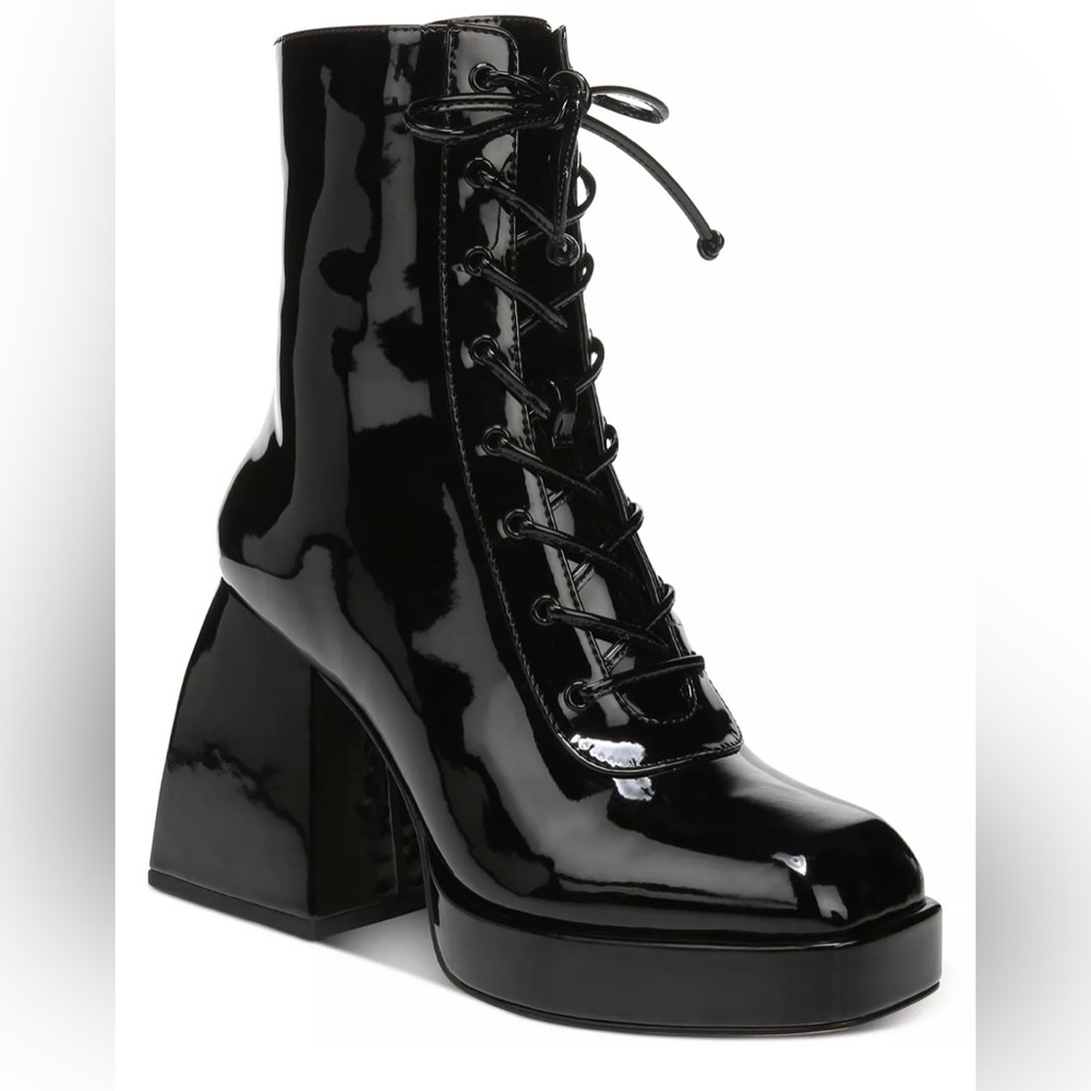 Sam Edelman Platform Lace-up Booties.  New never worn.  Size 8